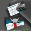 کارت ویزیت اتو گالری ماشین و نمایشگاه اتومبیل لوکس مناسب آژانس و کارشناس خودرو لوکس لایه باز psd